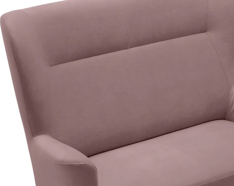 Dvojmiestna pohovka Next, staroružová látka