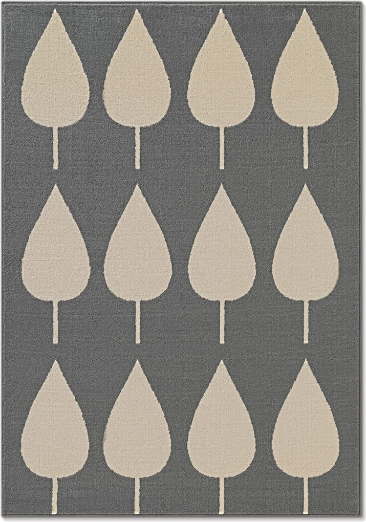 Hanse Home, Detský koberček Adventures 106216 Grey Cream, 160x235, šedá, detská izba