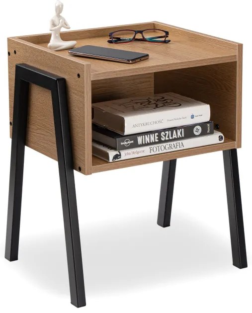 Nočný stolík SKIVE Modern Oak