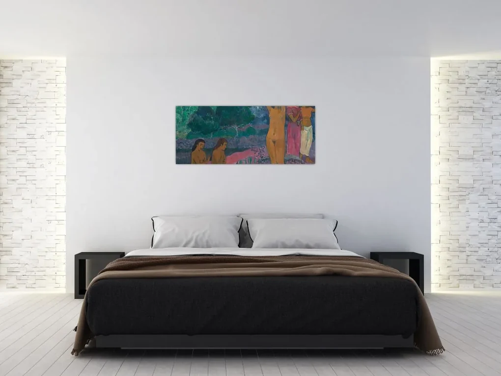 Obraz - Paul Gauguin, The Invocation, reprodukcia (120x50 cm)
