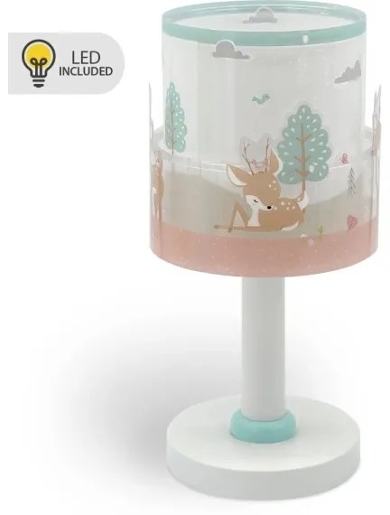 Dalber 61271N - LED detská lampička LOVING DEER 1xG4/4W/230V pestrofarebná