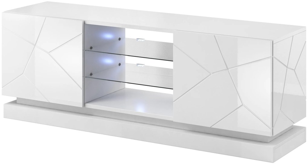 Cama Biely stolík pod TV Qiu 160