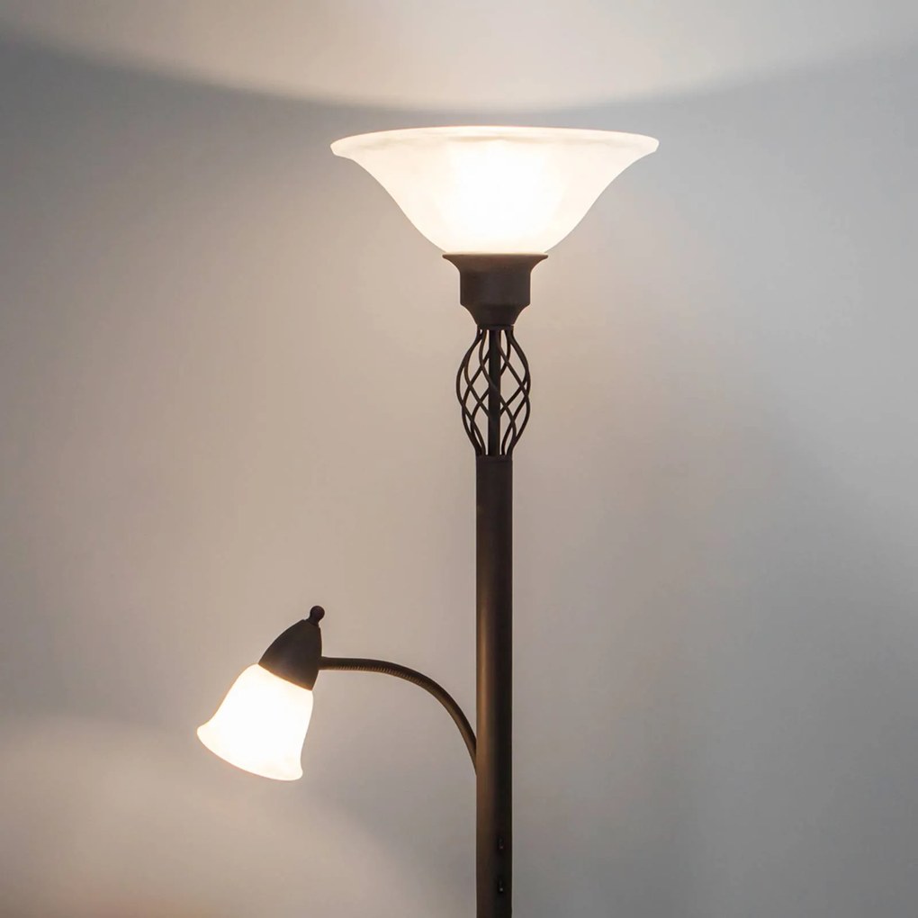 Lampa osvetľujúca strop Dunja + na čítanie