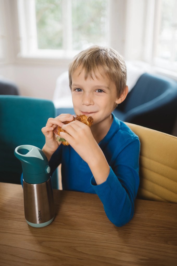 Termoska na pitie so slamkou 350 ml - emerald forest