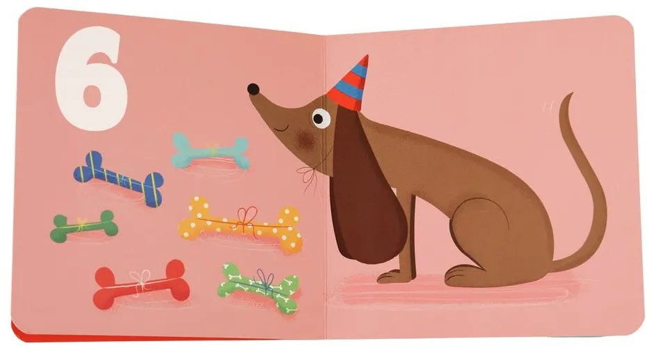 Interaktívna hračka First Numbers Book Animals – Rex London