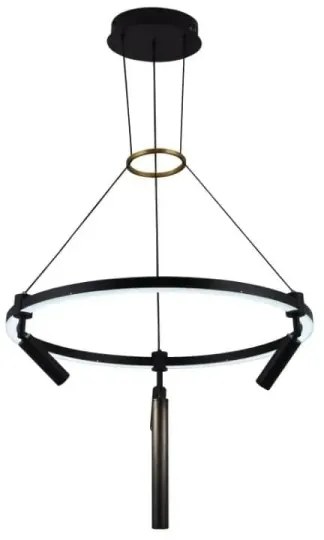 LED Stmievateľný luster na lanku LED/85W/230V 3000-6500K + diaľkové ovládanie