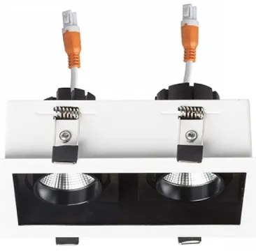 RED - Design Rendl - R12857 - LED Podhľadové svietidlo BONDY 2xLED/7W/230V