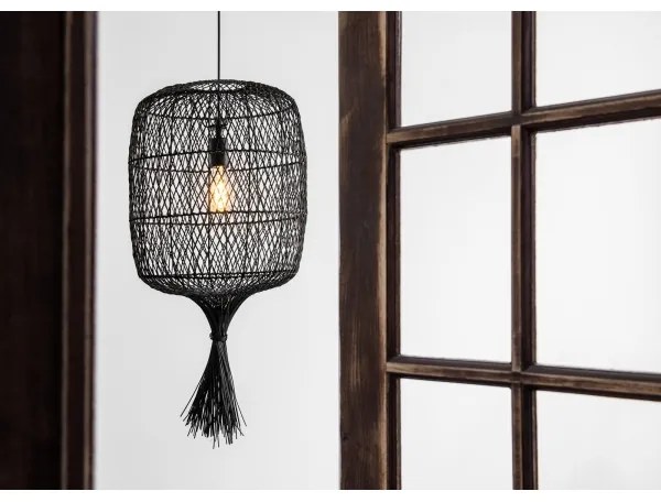 Lucide 03436/40/30 - Luster na lanku GARVE 1xE27/40W/230V čierna