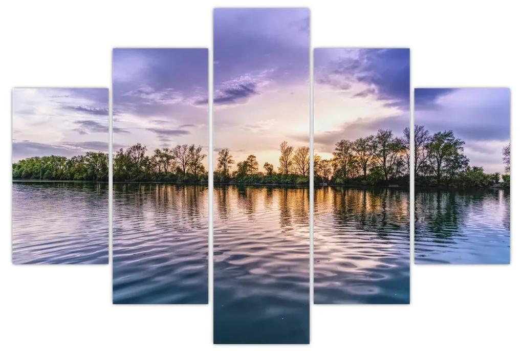 Obraz jazera (150x105 cm)