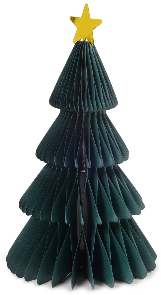 Papierový strom s LED, stredný