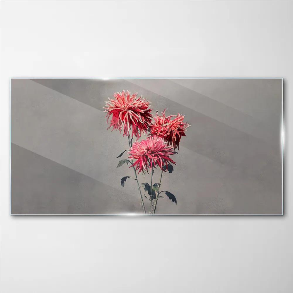Obraz na skle Kvety rastlín
