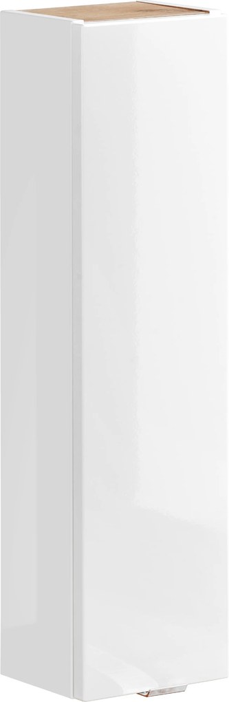 Comad Kúpeľňová skrinka závesná horná Capri White 20 biela