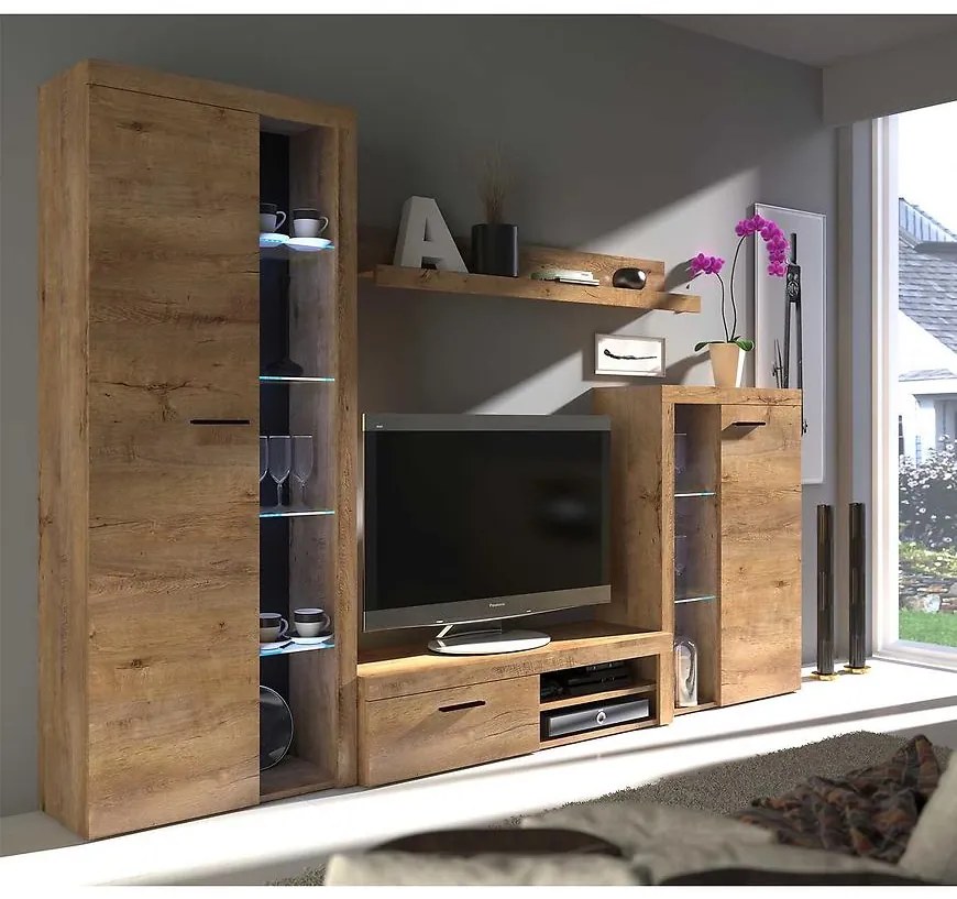 Obývacia stena Rumba dub lefkas