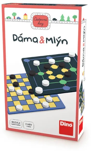 DÁMA A MLYN Cestovná hra
