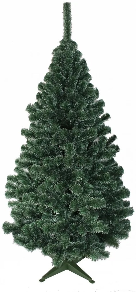 JAKS VIANOČNÝ STROMČEK JEDĽA LUX - ZELENO - BIELA 100CM