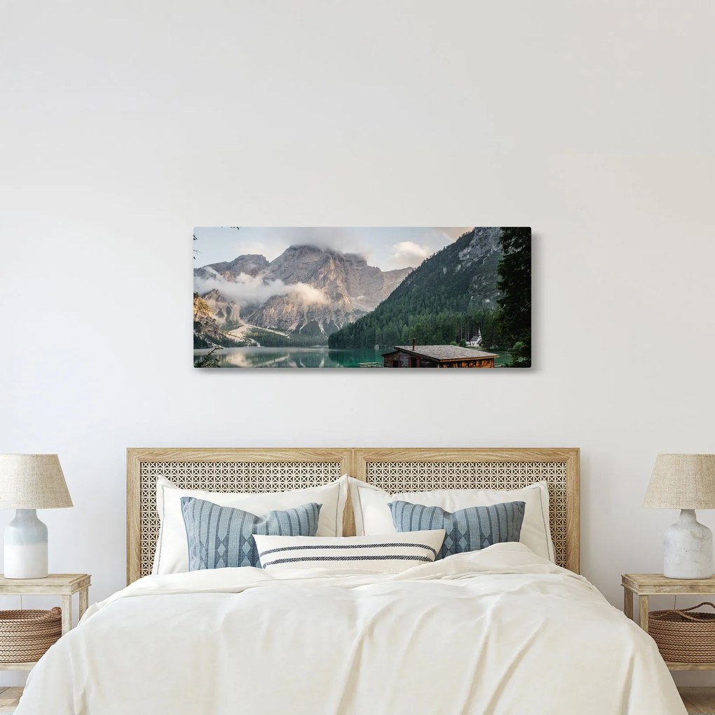 Obraz - Lake Prags (120x50 cm)