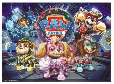 Puzzle Tlapková patrola/Paw Patrol 23x32cm 60 dielikov