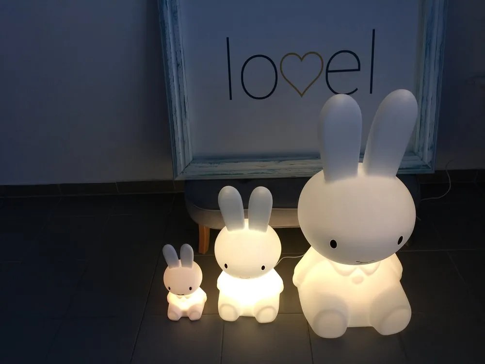 lovel.sk Detská lampa Zajko Miffy S