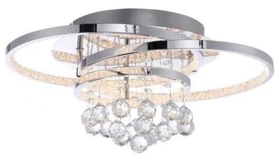 Paul Neuhaus 6267-17 - LED Stropné svietidlo ROTAZO LED/32W/230V pr. 45 cm chróm