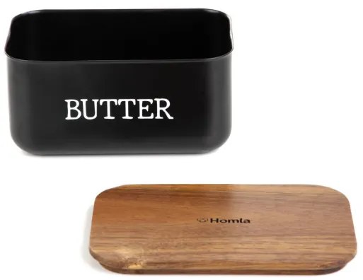 Nádoba na maslo AVILA čierna 872537