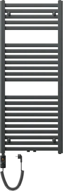 Mexen Hades, elektrické vykurovacie teleso 1200 x 500 mm, 600 W, antracitová, W104-1200-500-2600-66