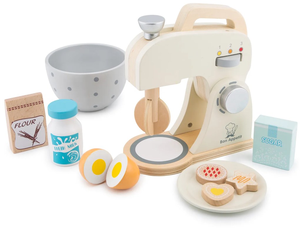 Drevený kuchynský robot