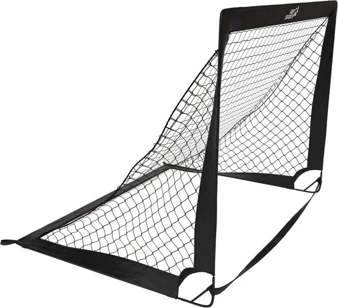 Sada skladacích futbalových bránok Goal Master 2 ks - čierna