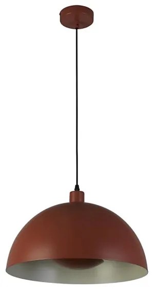 Searchlight 35410OR - Závesné svietidlo na lanku MARS 1xE27/60W/230V pr. 25 cm tehlové