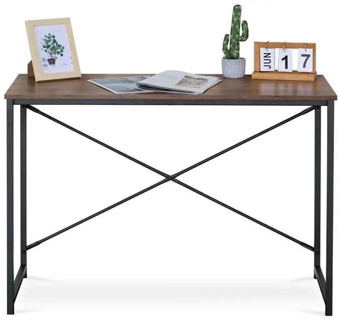 Autronic BONTEC Pracovný stôl 100x40cm, mdf, prírodný, GD-504 OLW Farba: Hnedá