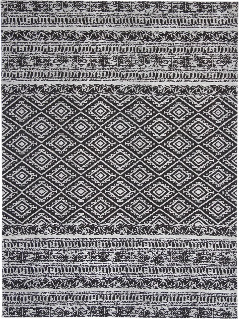 XXXLutz PLOCHO TKANÝ KOBEREC, 120/170 cm čierna Kayoom - Online Only bytové doplnky - 005937160503