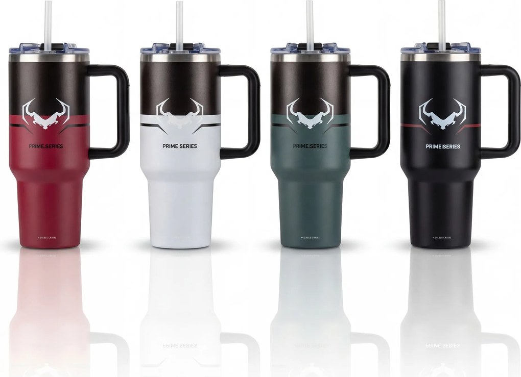 Termohrnček s rukoväťou červený Diablo Bloody Mary