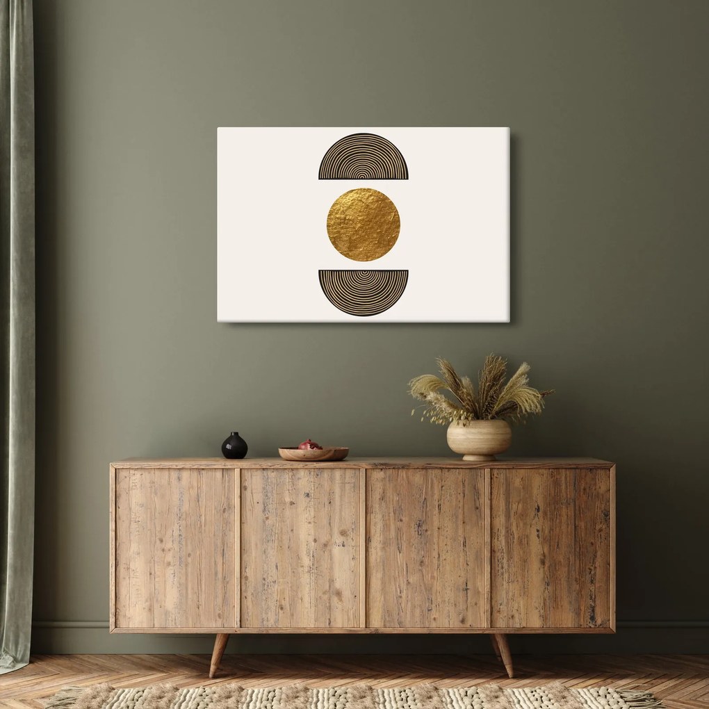 Obraz - Zlatý ornament N⁰1 (90x60 cm)