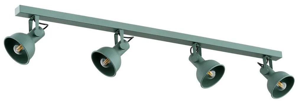 Argon 1819 - Bodové svietidlo LENORA 4xE14/7W/230V zelená