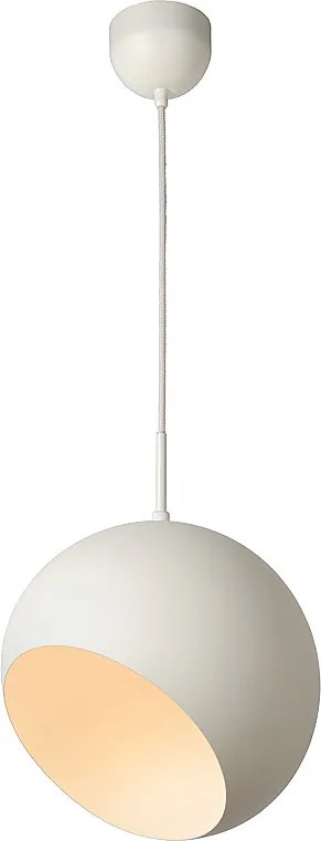 BOBO - Pendant light - Ø 28 cm - LED - 1x15W 3000K - White