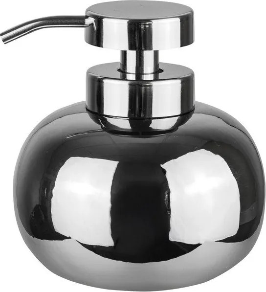 Keramický dávkovač mydla v striebornej farbe 200 ml Lotus – Mette Ditmer Denmark