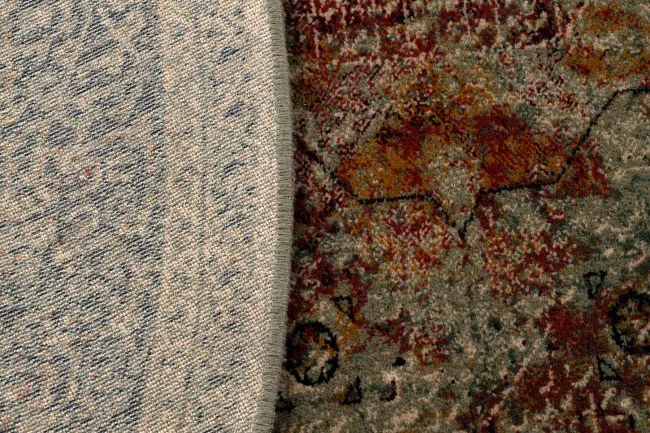 Koberec OMEGA MAMLUK rozeta smaragdový kruh