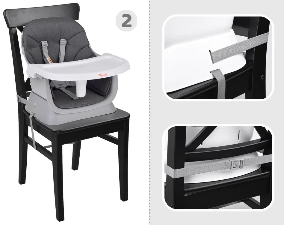 Multifunkčná detská stolička 6v1 ZA5664 – rastie s vaším dieťaťom
