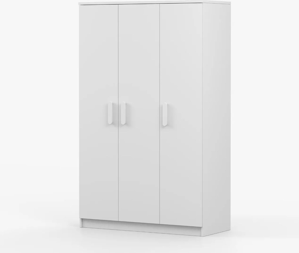 Šatníková skriňa SMYK 120 - biela (viac variant)
