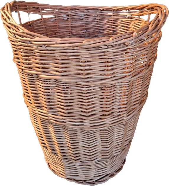 HRADIL Prútený kôš na bielizeň okrúhly 40 - 55 cm Rozmery koša: Průměr 40 cm , výška 45 cm