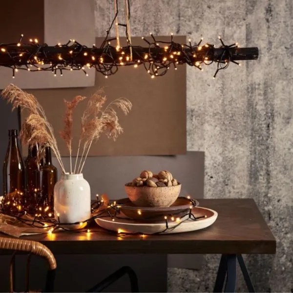 Eglo 410815 - Vonkajší LED reťaz GOLDEN 800xLED, 21 m, IP44, teplá biela