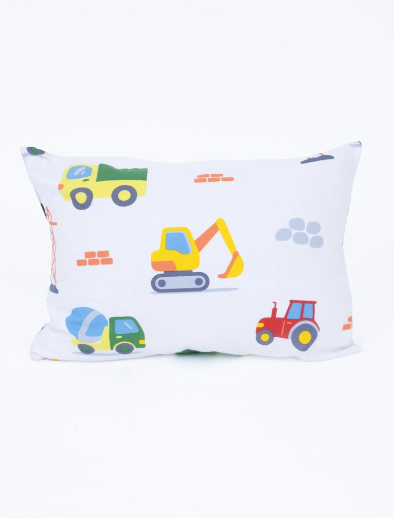 Bavlnená obliečka na vankúš Renforcé 50 × 70 cm - Autá