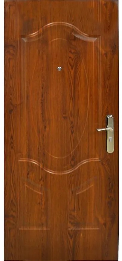 Dvere vchodové Mx-zeus 80L zlatý dub pp