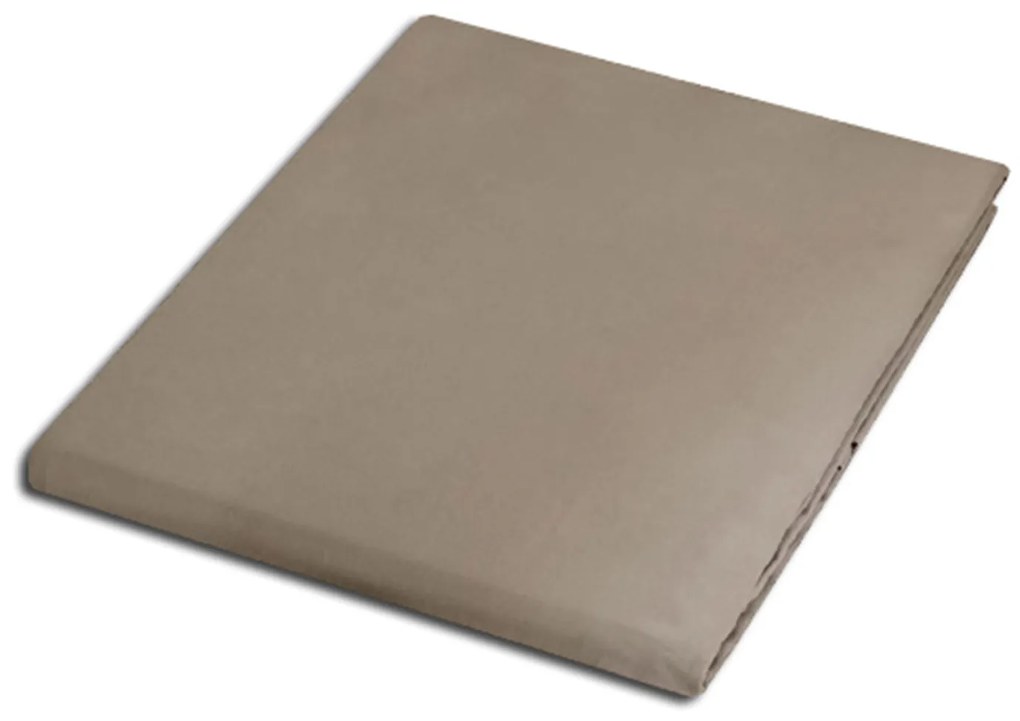 SATÉNOVÉ PRESTIERADLO 041 200X220 CM TMAVOBÉŽOVÉ