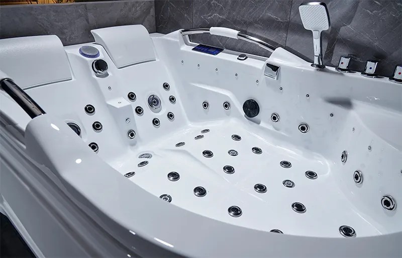 BPS-koupelny Hydromasážna vaňa HYD-NO-VE761L 180x120 ĽAVÁ s ohrevom vody