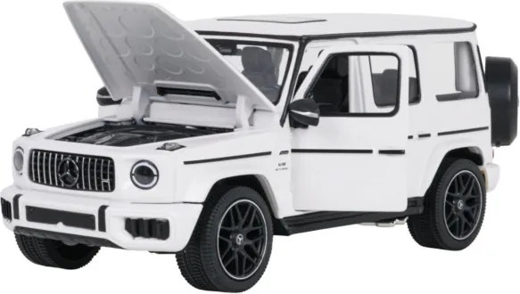 Model auta Mercedes-AMG G63 1:24 RASTAR biely