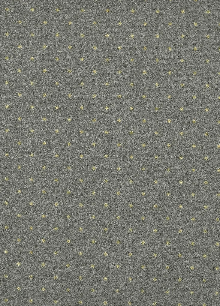 Koberce Breno Metrážny koberec AKZENTO NEW 92, šíře role 400 cm, sivá, viacfarebná