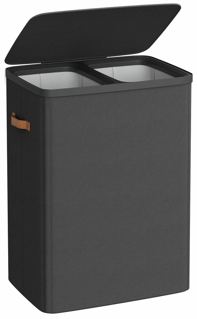 Kôš na bielizeň Daisy Black 2x85l