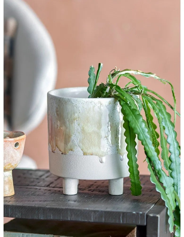 Kameninový obal na kvetináč ø 15,5 cm Imoa – Bloomingville