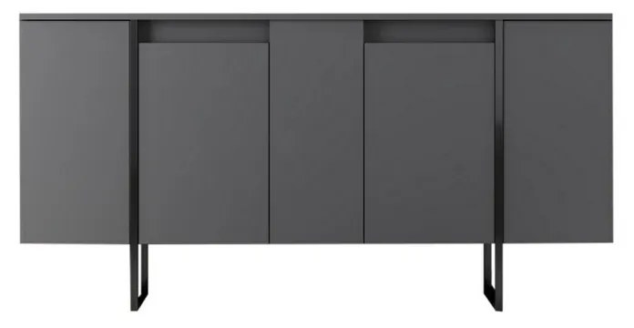 Skrinka Luxe Anthracite and Black