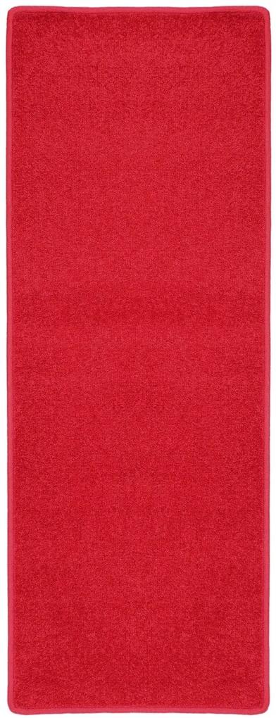 Betap koberce Behúň na mieru Eton červený 15 s obšitím - šíre 60 cm s obšitím